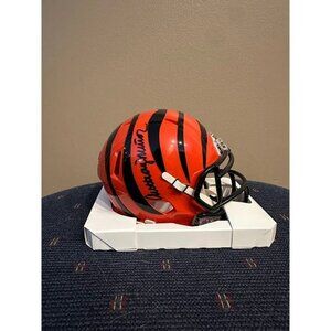 Anthony Munoz signed autographed Cincinnati Bengals Speed Mini Helmet Beckett